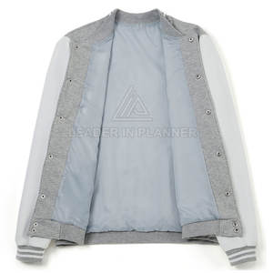 แจ็คเก็ตเลตเตอร์แมนแบบสั่งทำพิเศษ ดีไซน์สบายๆ สำหรับผู้ชาย แขนยาว ระบายอากาศได้ดี เหมาะสำหรับฤดูหนาว มีจำหน่ายทางออนไลน์ - Product Image 3