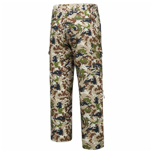 OEM Custom Unisex <b>Camouflage</b> Hunting Pants Waterproof Ripstop Polyester Outdoor Cargo Workwear Trousers Multi Pocket - Product Image 3