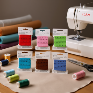 Nastro Elastico Ilan con Occhielli 15mm x 2,5m Multicolore per Uso in Abbigliamento - Product Image 2