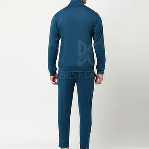 Unique Design 100% Cotton Customized Logo Men Zipper <b>Tracksuit</b> Breathable Eco-Friendly Men Zipper <b>Tracksuit</b> In Wholesale Prices - Product Image 3
