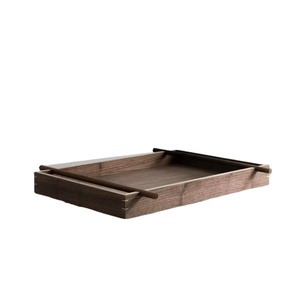 Wholesale Price Minimalist Rectangular Wooden Tray for Serving Drinks Snacks and Organizing Home Kitchen <b>Dining</b> <b>Table</b> Stylish - Product Image 1