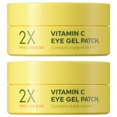 Tony Moly 2X Patch Gel Occhi alla Vitamina C, 60 Pezzi, Confezione da 2, Maschera Occhi in Cotone - Product Image 1