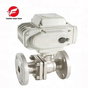 Ctb Serie Gemotoriseerde Klep 12V 24V 220V 380V Kogelklep Vlinderklep