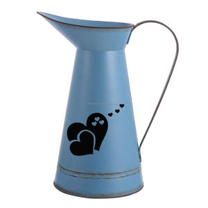 เหยือกโลหะสำเร็จรูปแบบโบราณเหยือกน้ำทำมือสไตล์วินเทจตกแต่งห้องครัวและโต๊ะมือจับโลหะสำหรับใช้ดื่มน้ำ - Product Image 3