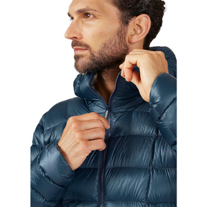 Veste d'hiver légère pour homme avec logo personnalisé et fabrication de vêtements professionnels - Product Image 4