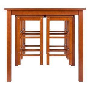 Juego de comedor Stella de 5 piezas Teak Space Saver - Product Image 4