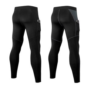 Leggings de Compresión para Hombre, Capa Base, Ligeros, de Secado Rápido, para Entrenamiento, Fitness, Proveedor de Ropa Deportiva ODM - Product Image 3