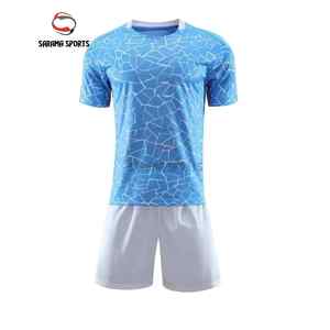 Maillots de football personnalisés pour hommes, uniformes de football, tenue d'entraînement de football, uniforme à manches courtes, service OEM, tendances actuelles - Product Image 1