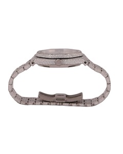 นาฬิกาข้อมือเพชรโมอิสซาไนต์สุดหรู ดีไซน์ฮิปฮอปสำหรับผู้ชาย ราคาขายส่ง - Product Image 4