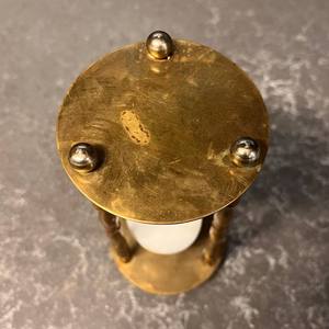 Vintage Handmade Brass Hourglass Sand Timer | Eco-Friendly Glass Sand <b>Clock</b> for Mindful Time Management Home Office Decor Gift - Product Image 2