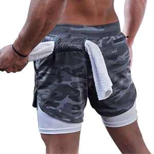 Pantalones Cortos Deportivos 2 en 1 Personalizados al por Mayor, Fabricante OEM de Ropa Deportiva con Etiqueta Privada, Proveedor de Ropa Deportiva al por Mayor - Product Image 5