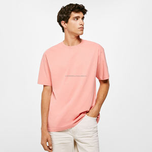 T-shirts à manches courtes pour hommes en gros d'usine, haute qualité, 100% coton, logo personnalisé, design tendance - Product Image 1