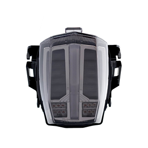 R15 2017-2022 Motorcycle Integrated Signal LED <b>Tail</b> Light Rear Brake Lamp Turn Signal Smoke Lens - Product Image 3