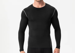 Rashguard de BJJ MMA para Hombre, Manga Larga, Compresión, UPF50+, Impermeable, Transpirable, Secado Rápido, Spandex - Product Image 6