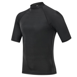 <b>Men</b> <b>Compression</b> <b>Shirt</b> Active Fit Stretch Athletic Top Breathable Sports Tee for Running Training Use - Product Image 6