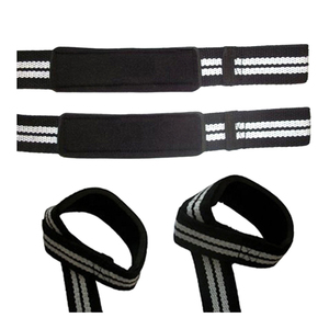 CLOVIX SPORTS Premium Cotton Lifting Straps Anti-Slip Wrist Wrap Support for <b>Gym</b> Bodybuilding Cross Training Strength Exercise - Product Image 6