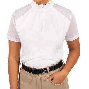 Chemise de compétition équestre de haute qualité, extensible dans 4 directions, en tissu technique doux au toucher, idéale pour la compétition et les spectacles. - Product Image 4
