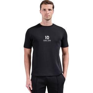 Camiseta de Cuello Redondo para Hombre con Logotipo Personalizado al por Mayor, Camiseta Deportiva Informal Negra de Manga Corta de Algodón - Product Image 1