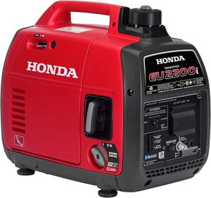Electronic EU2200i 2200 Watt Inverter Generator (EU2200ITAN) | Super Quiet 120V <b>Gas</b> Powered Portable Generator for <b>Camping</b> - Product Image 1