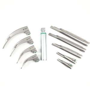 Système d'outils rétracteurs pour chirurgie vasculaire, ensemble d'instruments d'examen, laryngoscope manuel à fibre optique à pointe flexible, lames réutilisables de haute qualité - Product Image 4
