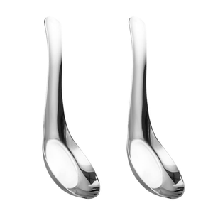 Custom Handicraft 4 Pieces Stainless Steel Soup <b>Spoon</b> With Good Finishing For Dining <b>Table</b> Decorative Use Soup <b>Spoon</b> - Product Image 4