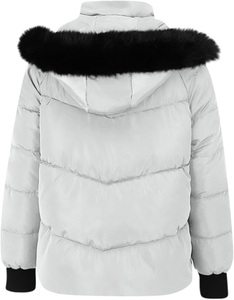 Solid International Great Looking Men's Reversible Breathable 70% Hooded Water Safe <b>Extra</b> Thick <b>Padded</b> Snow <b>Coat</b> <b>Long</b> Styling - Product Image 2