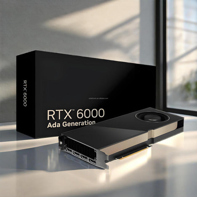 Original Hpc Rtx 6000 Ada 48Gb Gddr6 300W Pci Express 4.0 X16 384-Bit Gpu Graphics Cards For Workstation With Ecc Memory