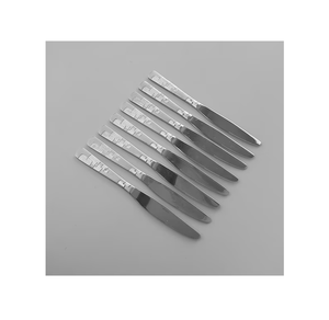 Stainless Steel Dessert Knife Set Handmade Top Sale Stainless Steel Dinner Knives Set <b>Mirror</b> Polish - Product Image 4