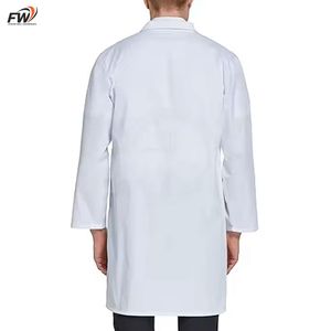 เสื้อกาวน์แพทย์ชายขายดี พร้อมกระเป๋า 3 ช่อง คุณภาพสูง ผ้าถัก ปักโลโก้ได้ตามสั่ง ปี 2025 สีตามสั่ง - Product Image 5