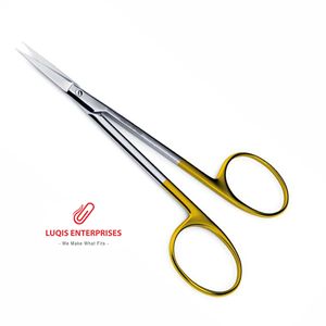 กรรไกรตัดกระจกตา ทังสเตนคาร์ไบด์ แบบหยัก สำหรับผ่าตัด ทำจากสแตนเลสสตีล ความแม่นยำสูง ตัดละเอียด เครื่องมือจักษุแพทย์ - Product Image 4