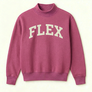 Sudadera Premium Básica de Cuello Alto, Corte Holgado, Felpa de Algodón, Cálida para Invierno, Estilo Casual Urbano, Top de Estilo Limpio - Product Image 5