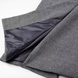Plus Size Women's Long Wool Coat Full Sleeve Turn-down Collar Solid Color Winter Outerwear Minimalist Style - Product Image 5
