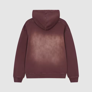 Sudadera con Capucha Verde Lavado Personalizada para Hombre, Ajuste Relajado, con Cordón, Bolsillo Canguro, Estilo Vintage Casual - Product Image 5
