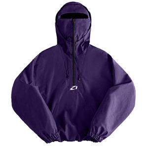 Custom Men Pullover Balaclava Windbreaker Men's <b>Jackets</b> <b>Lightweight</b> Hooded Anorak Water Resistant Streetwear Outerwear Supplier - Product Image 6