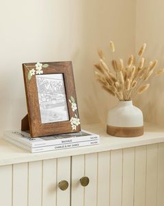 Bella Haindpainted Wooden Photo <b>Frame</b> (<b>5</b> <b>x</b> 7 Inch) | Handcrafted Wooden Picture <b>Frame</b> with Hand-Painted - Product Image 4