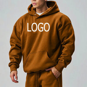 Sudadera con Capucha Premium de 500GSM, Lavado Ácido, Estilo Vintage, con Cierre, Impresión de Logotipo de Alta Definición, Efecto Desgastado por el Sol, Talla Grande, Impermeable, Unisex - Product Image 2