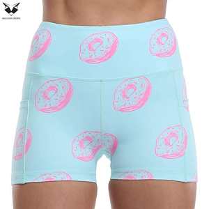 Pantalones Cortos Deportivos para Mujer, Hechos en Pakistán, Tela Transpirable, Alta Calidad, Estilo Moderno, Precio al por Mayor - Product Image 2
