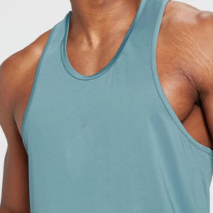 Camiseta sin Mangas de Algodón para Hombre, Tejido Transpirable, Chaleco Deportivo para Gimnasio, Estilo Moderno de Alta Calidad, 300g - Product Image 3