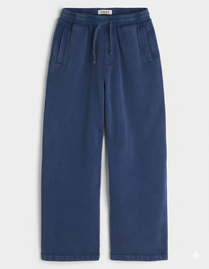 <b>Men</b> Sweatpants Casual Jogger <b>Pants</b> Cotton Fleece Wide Leg Drawstring Trousers Comfortable <b>Lounge</b> Sportswear Training Streetwear - Product Image 1