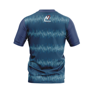 Camisetas de Fútbol Personalizadas por Sublimación para Hombre y Jóvenes, Uniformes Transpirables con Cuello Redondo en Tallas Personalizadas, 100% Poliéster, Colores y Logotipos Personalizados - Product Image 4