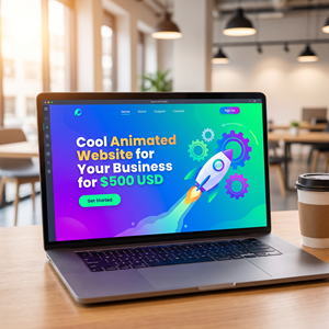 Site Web d'entreprise interactif et responsive - Product Image 5