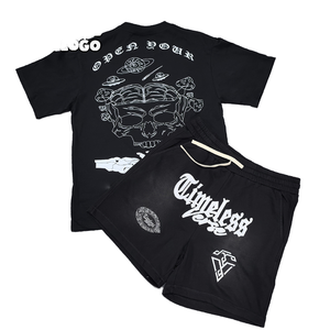 ชุดเสื้อยืดผู้ชายผ้าฝ้ายถัก 100% แห้งเร็ว - Product Image 3