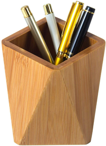 Porte-crayons écologique indien pour la maison, le bureau, accessoires de bureau, artisanat naturel - Product Image 3