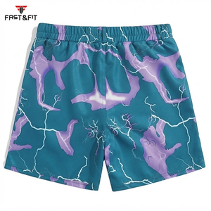 Shorts de sport personnalisés tendance, respirants, à séchage rapide, imperméables, en toile, à motif uni, vêtements de sport décontractés, fabriqués au Pakistan - Product Image 5