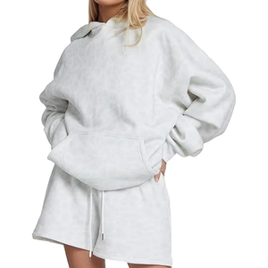 <b>Leopard</b> <b>Print</b> Cotton Fleece Hoodie Streetwear Pullover <b>Sweatshirt</b> Custom Logo OEM Bulk Supplier - Product Image 1