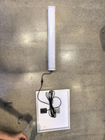 Lampe solaire à tube LED, éclairage extérieur/intérieur, IP65 étanche, lampe à économie d'énergie pour entrepôt, usine, garage