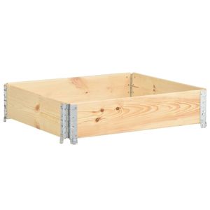 Collare Pallet in legno di pino massiccio 39.4 "x 39.4" per capannoni e stoccaggio - Product Image 2