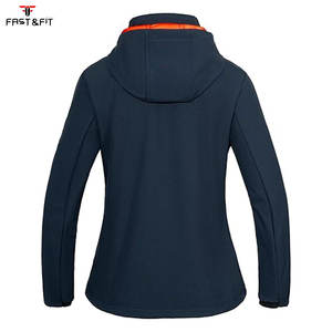 Custom Logo <b>Quilted</b> Breathable Knitted Thin Outdoor Quick Dry Women Softshell <b>Jackets</b> New Arrivals - Product Image 3