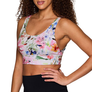 เสื้อชั้นในกีฬาโยคะแบบระบายอากาศได้ดี เป็นมิตรกับสิ่งแวดล้อม ราคาขายส่ง รับผลิตตามแบบ เสื้อออกกำลังกายสำหรับวิ่ง รองรับแรงกระแทกสูงสำหรับผู้หญิง - Product Image 4