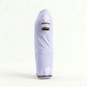 Uniforme de Fútbol Personalizado de Manga Corta para Hombre, 2026, Calidad Premium, Transpirable, Secado Rápido, 100% Poliéster, Logotipo Personalizado, Verano, OEM - Product Image 5